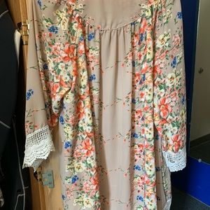 Light weight colorful Kimono